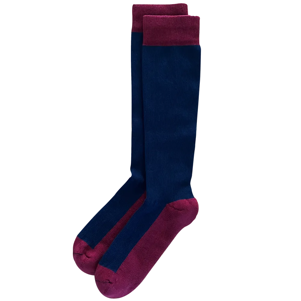 SOLIDS 3-pack of American Made 15-20mmHg OTC Compression Socks