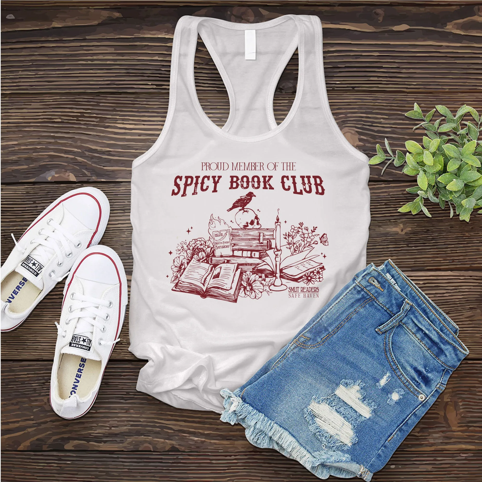 Spicy Book Club Member Women's Tank Top