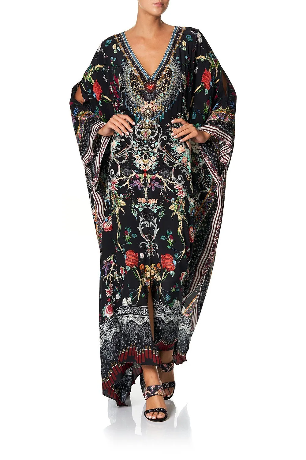 SPLIT FRONT & SLEEVE KAFTAN HEUTE PROVINCIAL