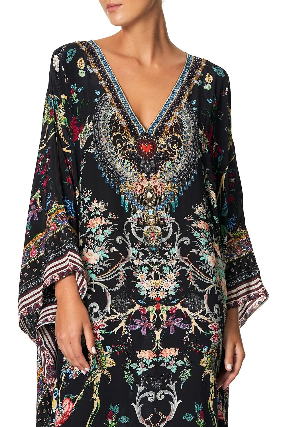 SPLIT FRONT & SLEEVE KAFTAN HEUTE PROVINCIAL