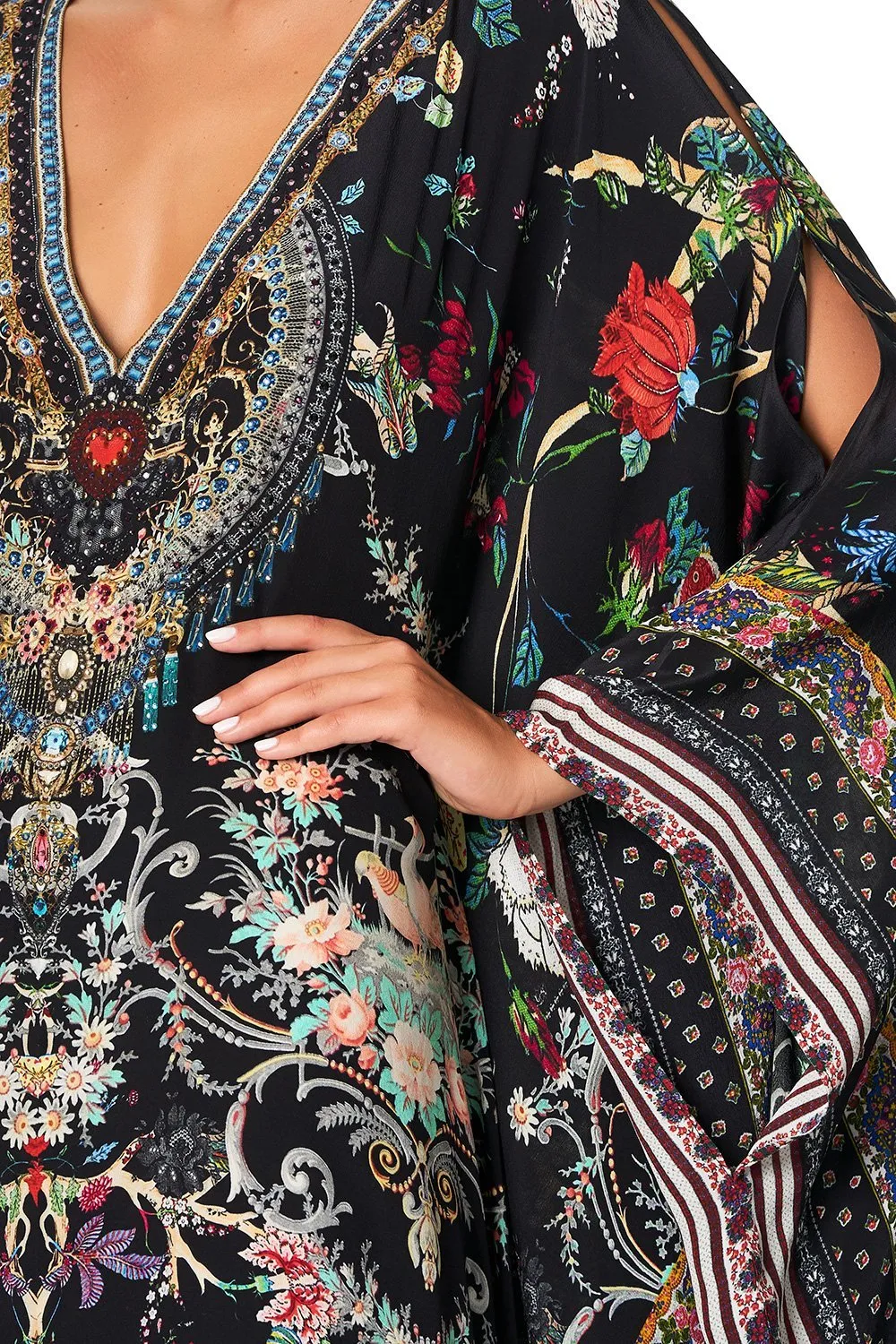 SPLIT FRONT & SLEEVE KAFTAN HEUTE PROVINCIAL