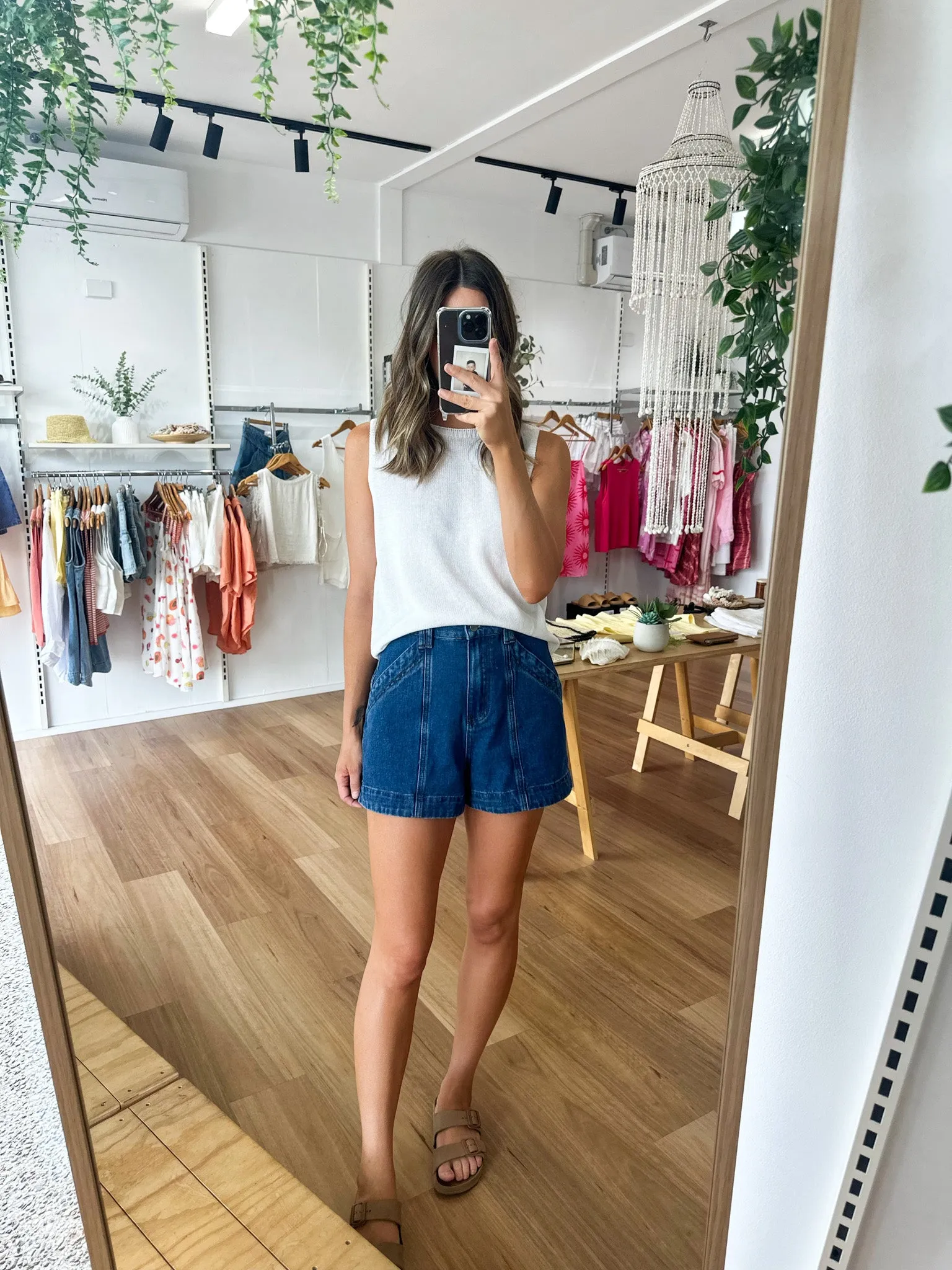 Spring Tank White