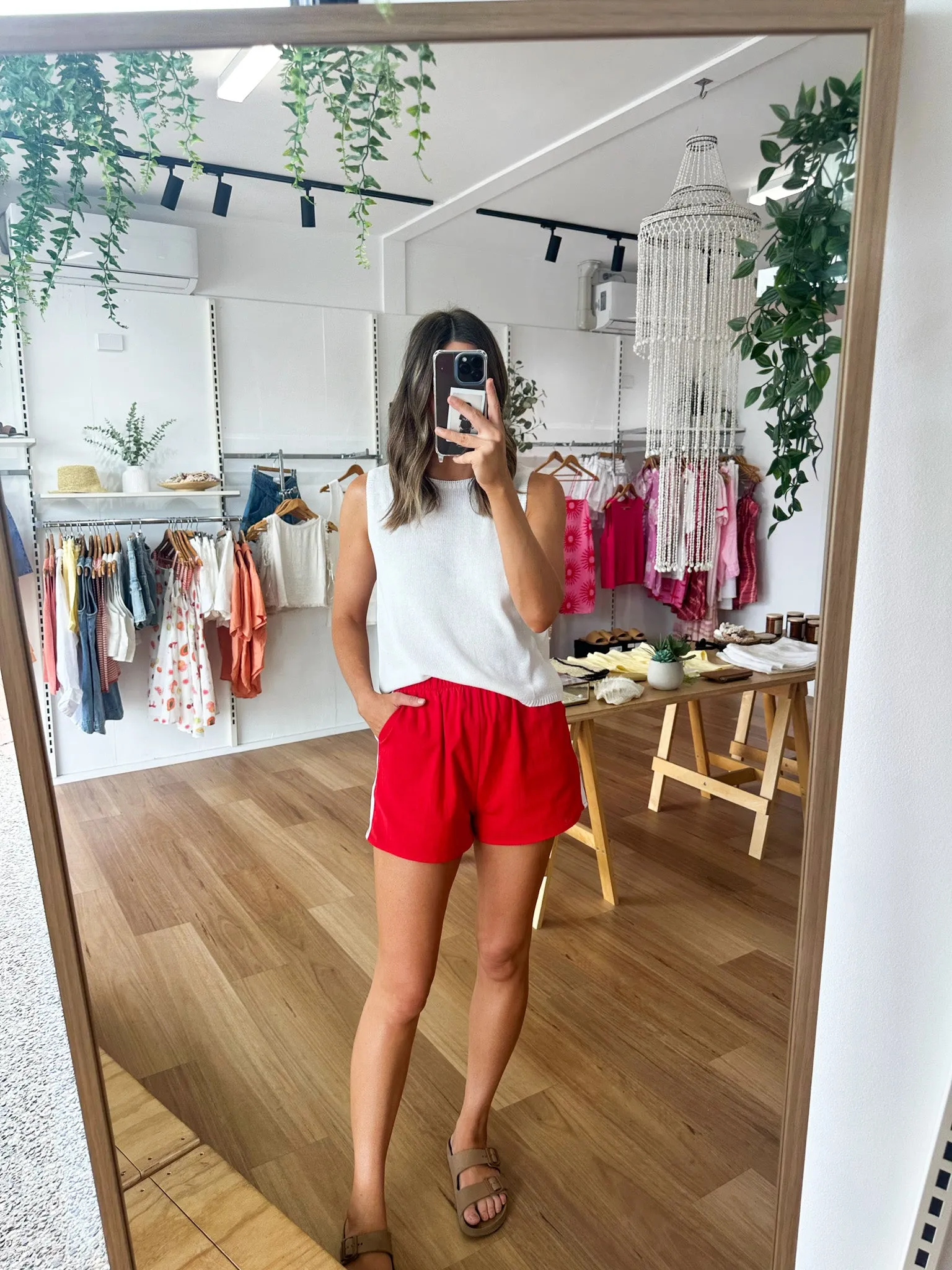 Spring Tank White