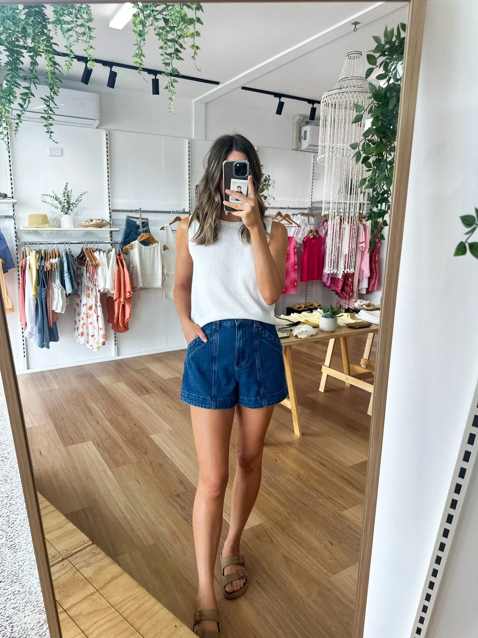 Spring Tank White