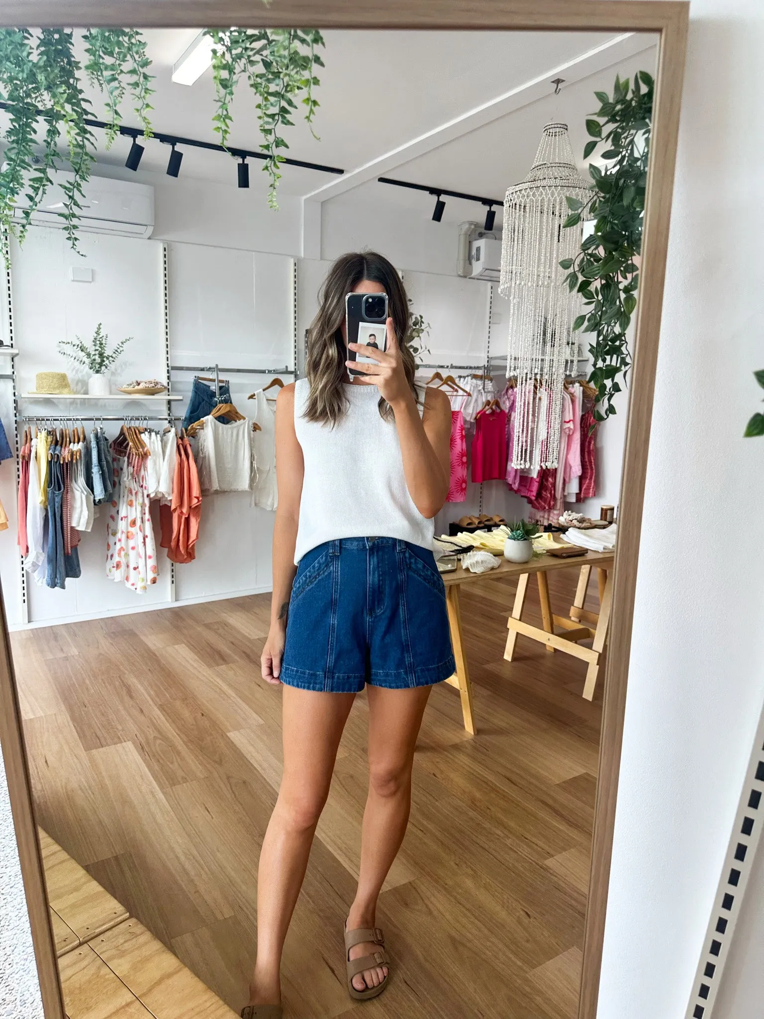 Spring Tank White