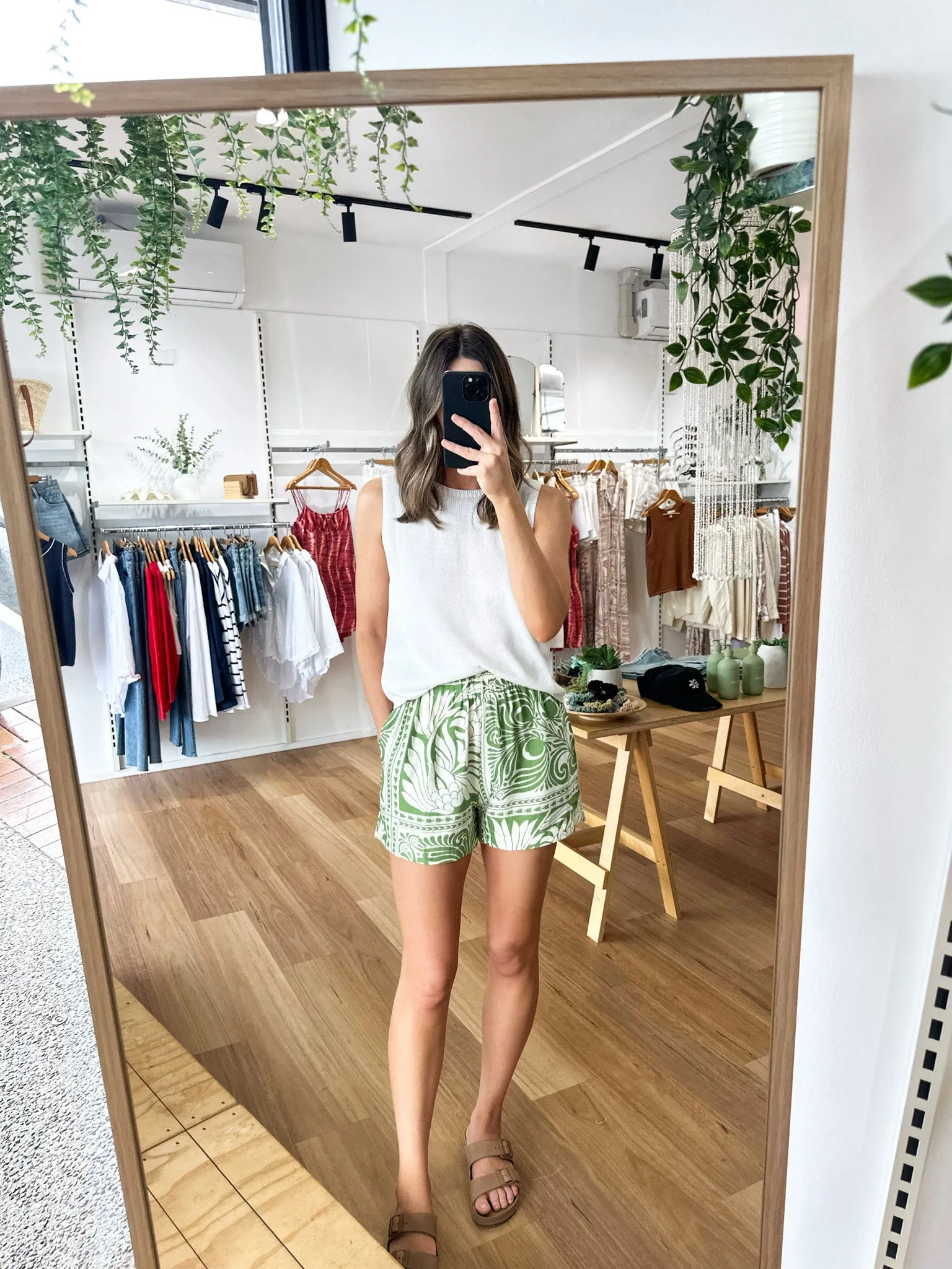 Spring Tank White