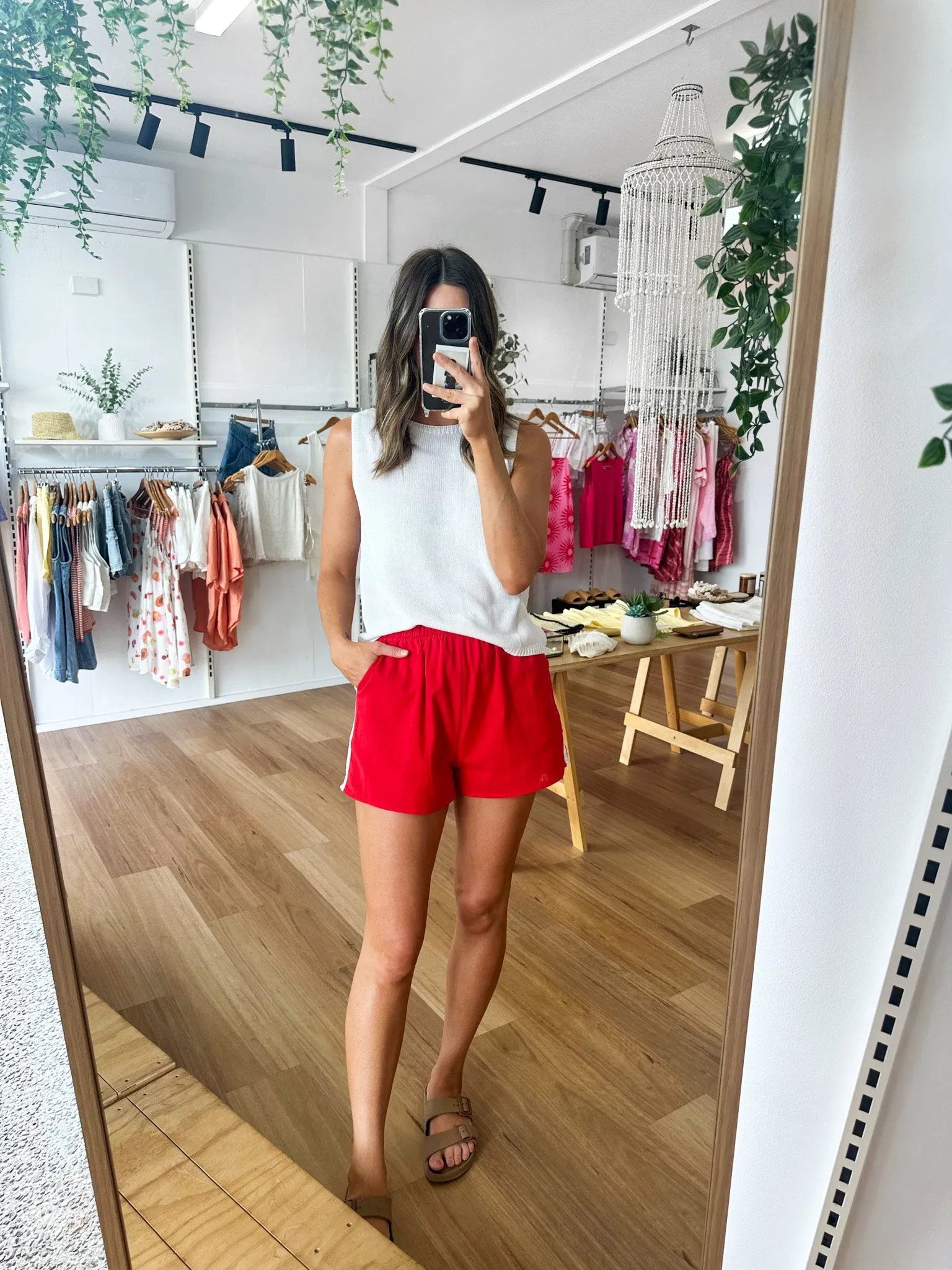 Spring Tank White