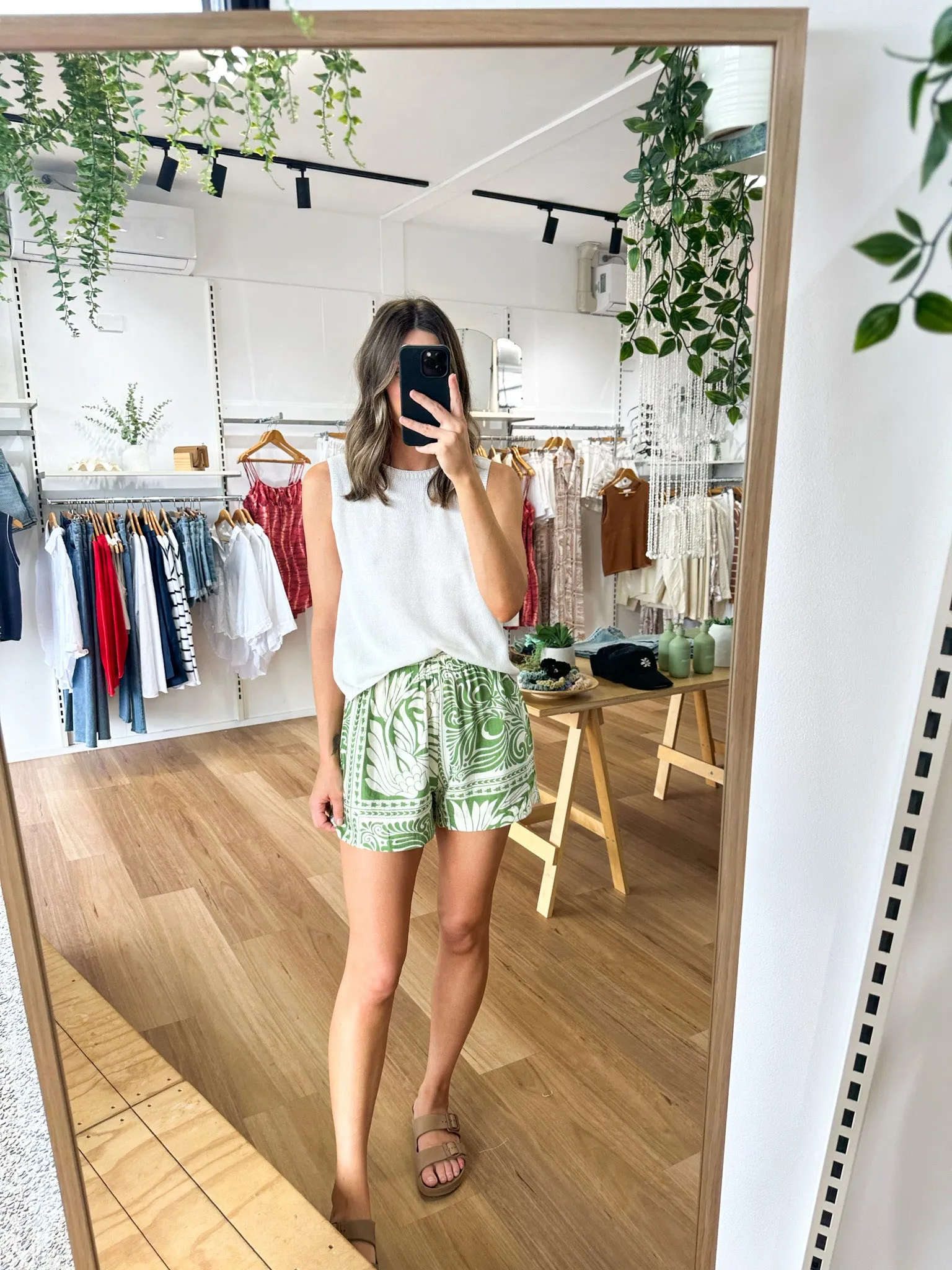 Spring Tank White