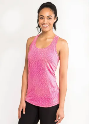 Studio Space Dye Scoop Neck Racerback Tank