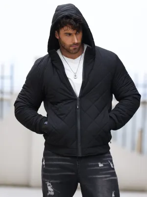 Stylish Solid Puffer Winter Jacket for Men | Ideal for Winter