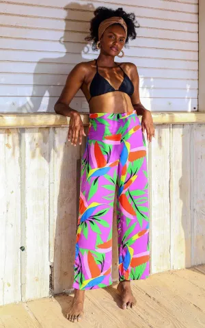 Tatum Trousers in Humming Bird Purple