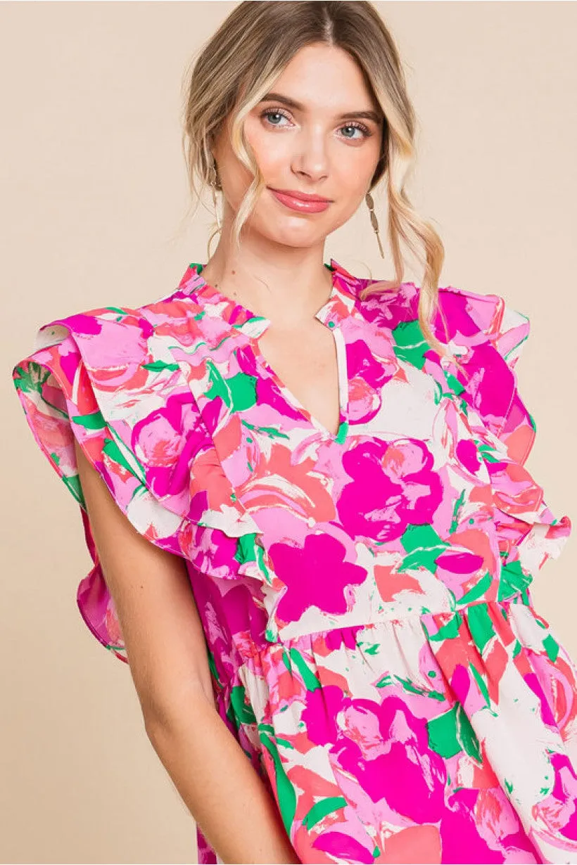 The Pink Babydoll Tank