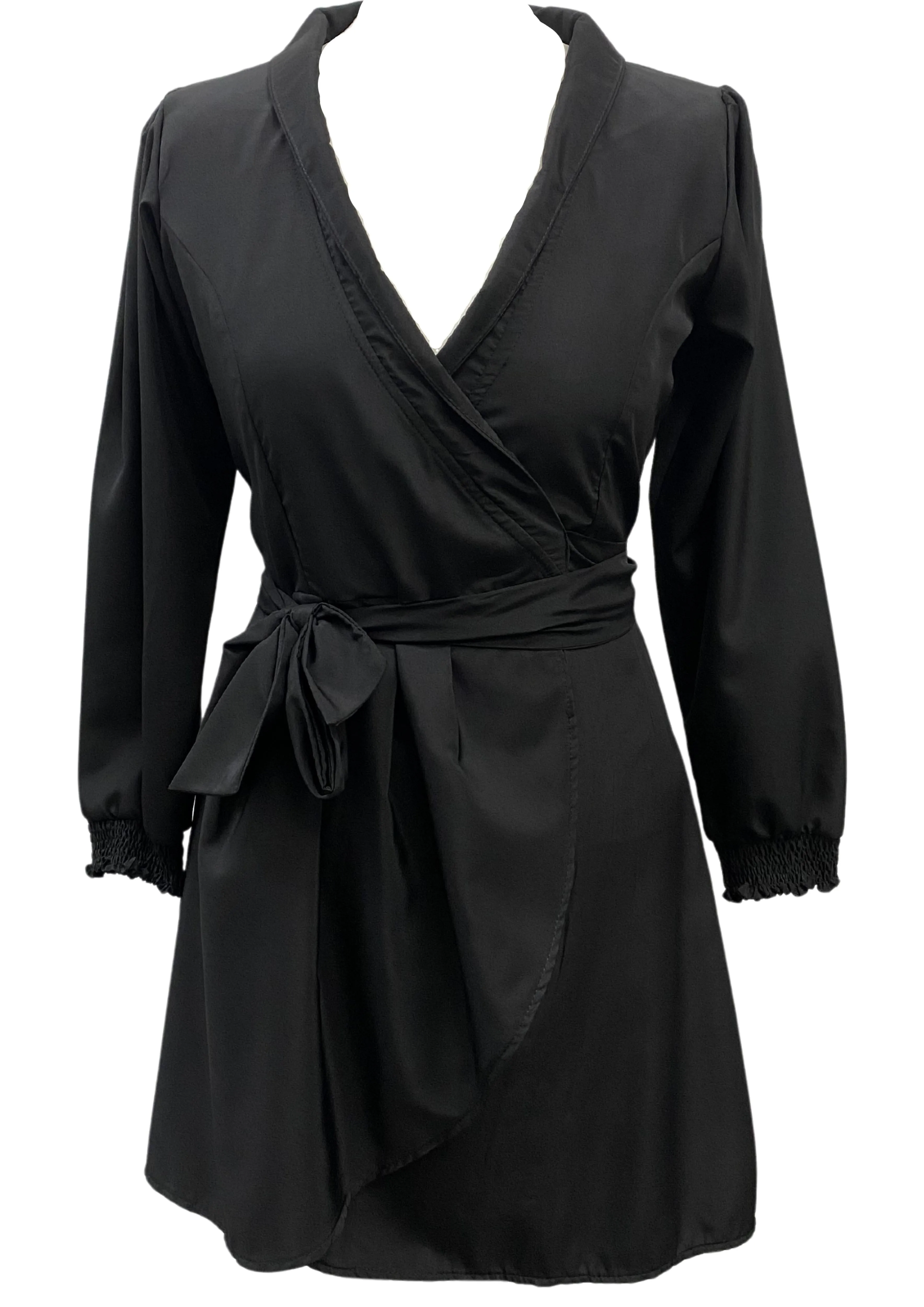 The Rebecca Dress - Midnight Black