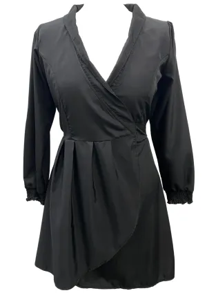 The Rebecca Dress - Midnight Black