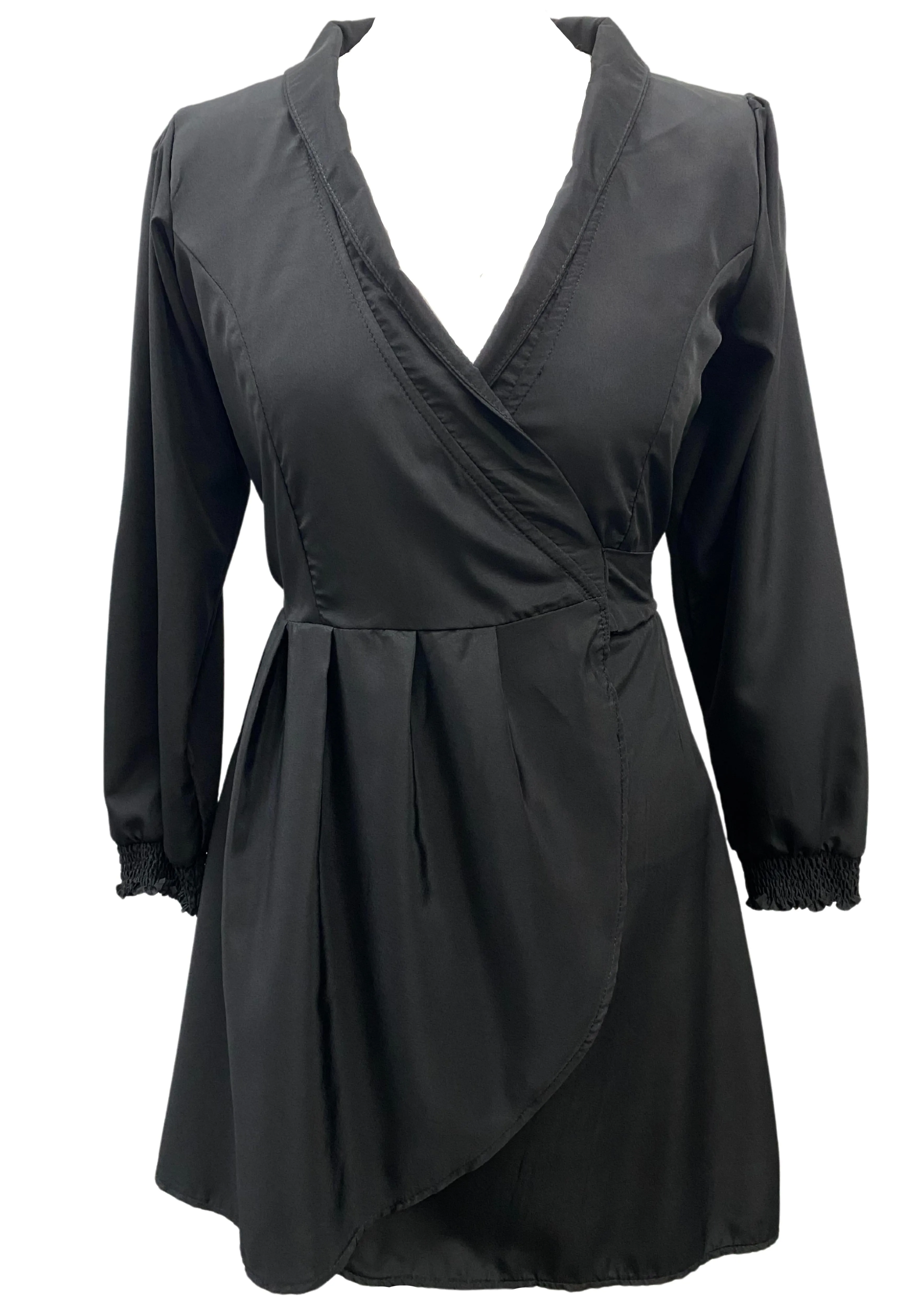 The Rebecca Dress - Midnight Black