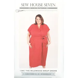 The Wildwood Wrap Dress - Curvy Pattern