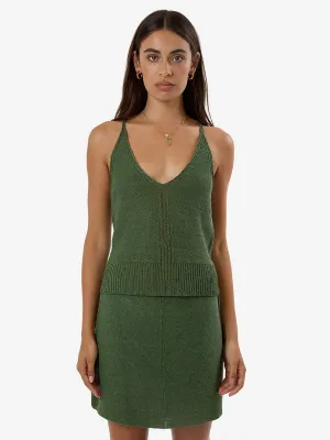 THRILLS Jagger Knit Tank - ELM GREEN