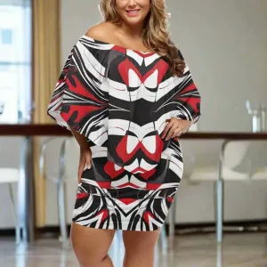 Timeless-trio Off The Shoulder Wrap Dress