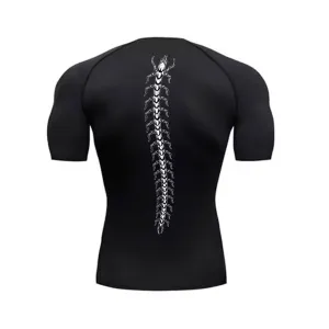 Toxic Crawler Black Compression Shirt