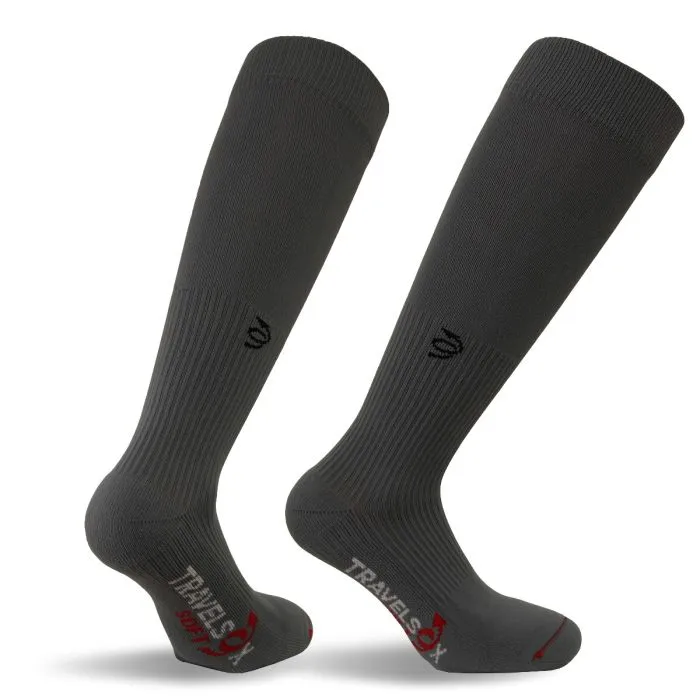 Travelsoft Padded Footbed Graduated Compression Socks - TSS6000