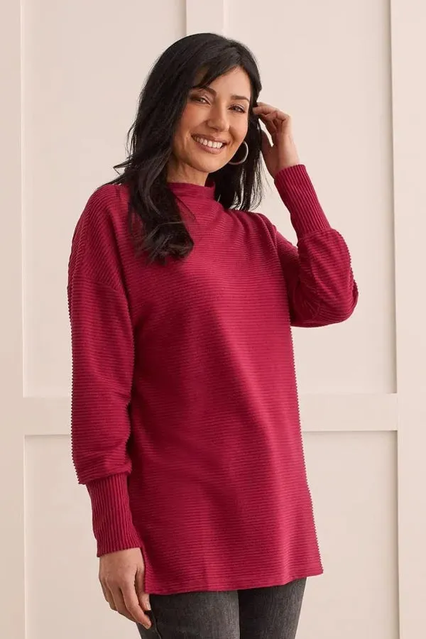 Tribal Brushed Velvet Ottoman Tunic