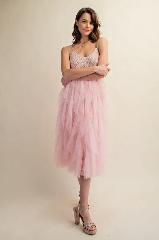 Tulle Midi Dress