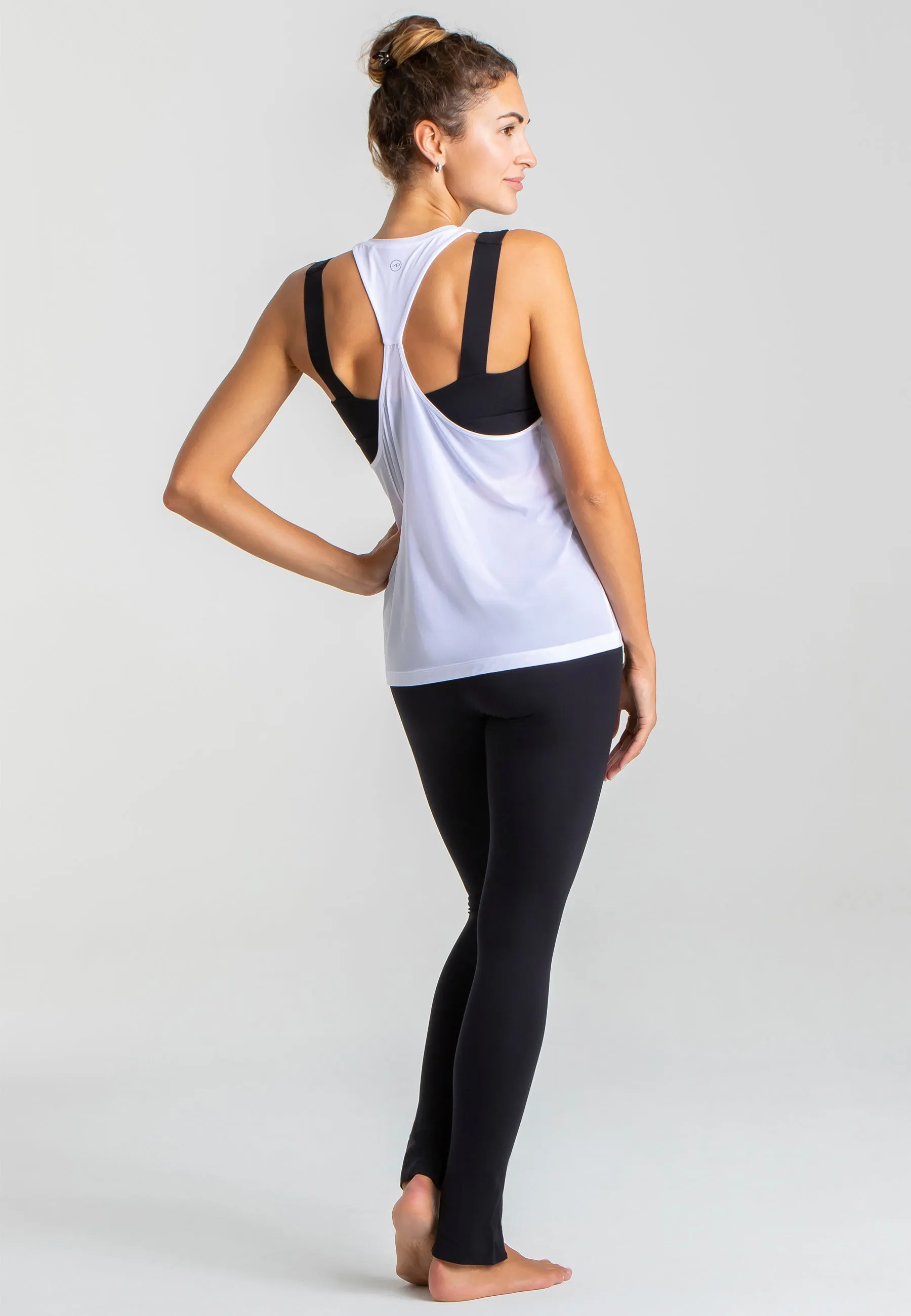 Velocity Sheer Tank Top - Weiß