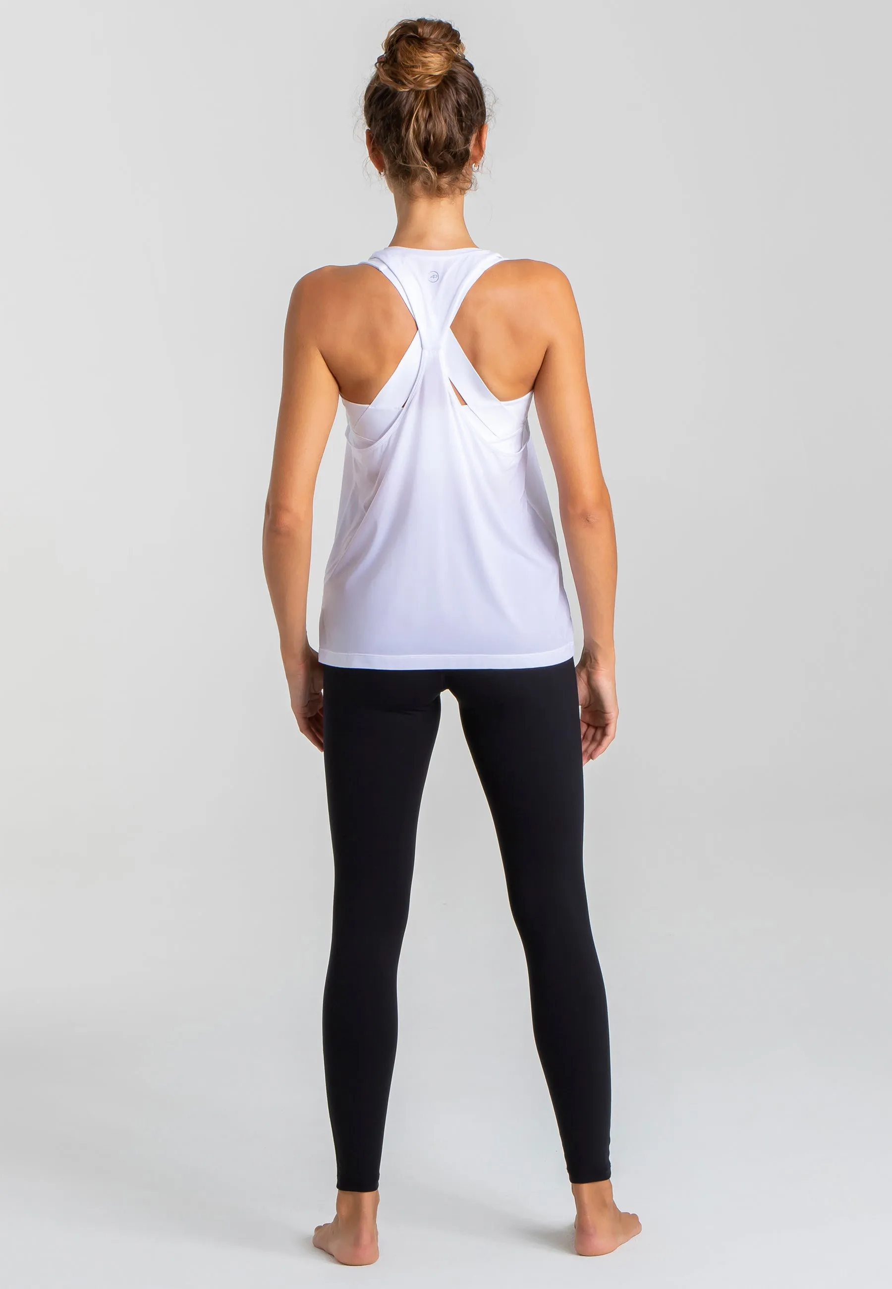 Velocity Sheer Tank Top - Weiß