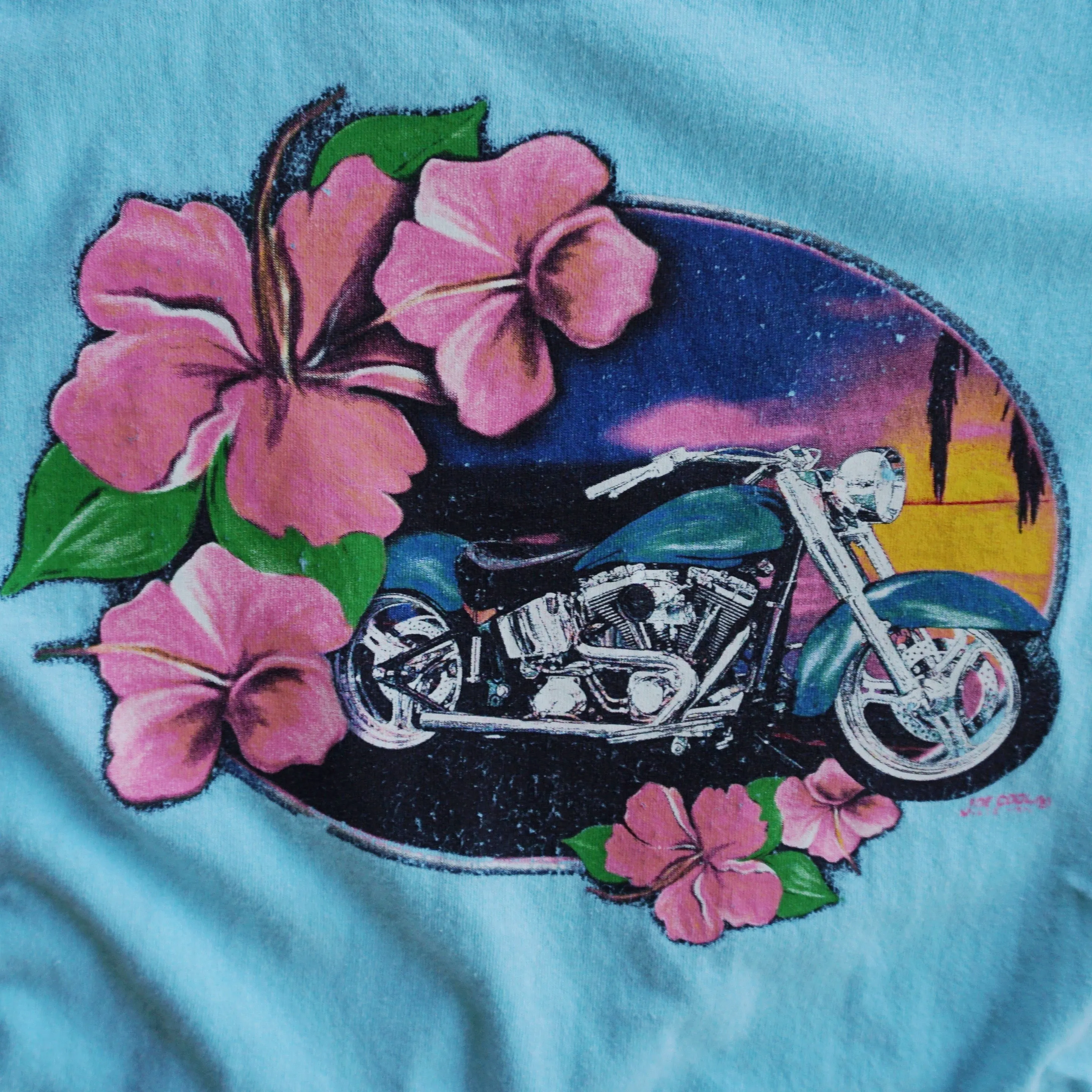 VINTAGE SEA BREEZE CROP TANK