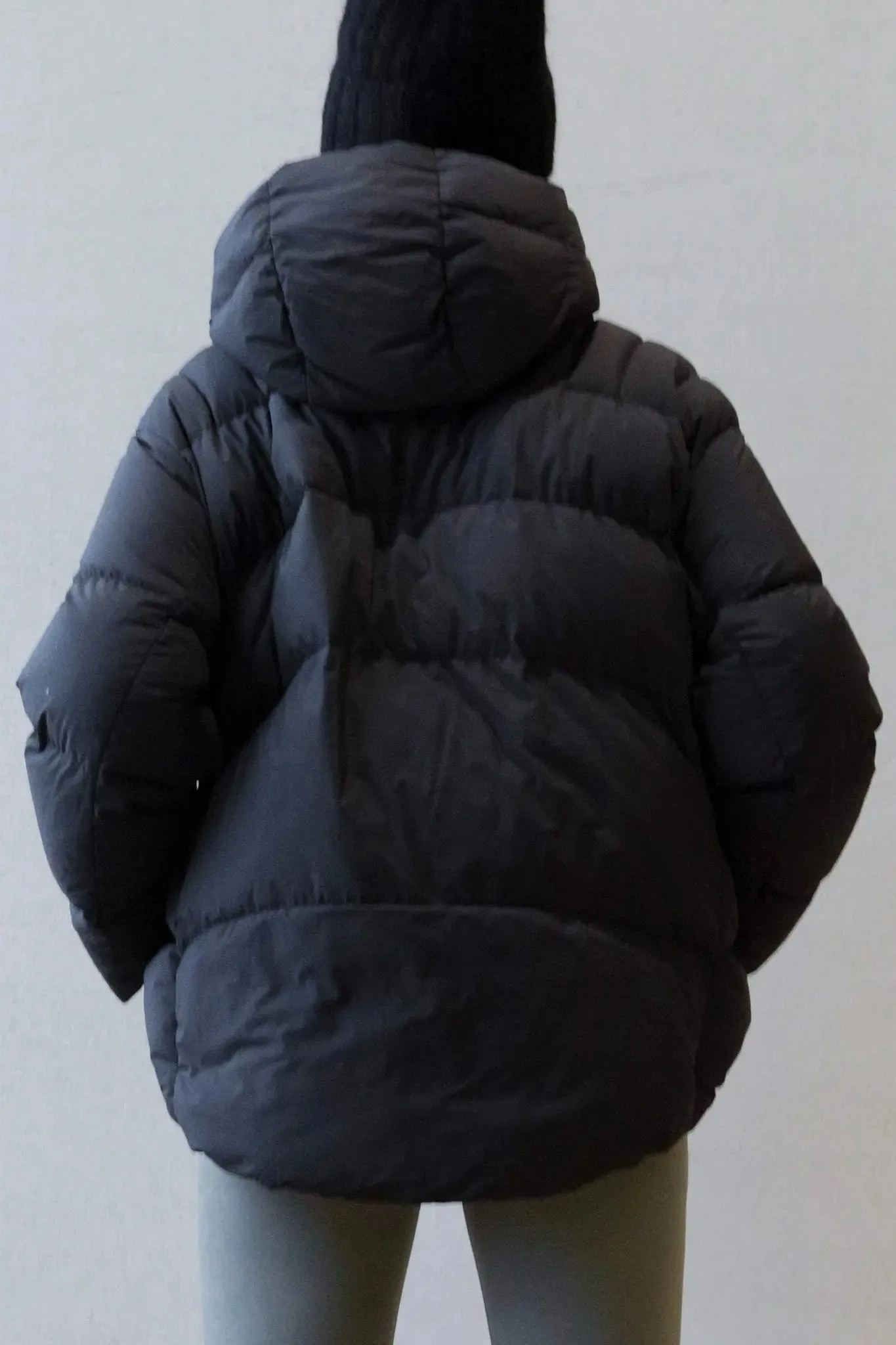 Water Repellent Puffer Jacket with Down