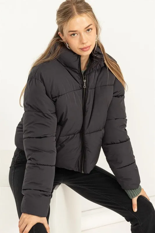 Weekend Ready Quilted Puffer Jacket
