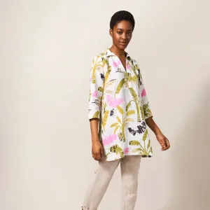 White Stuff Blaire Linien Tunic In White
