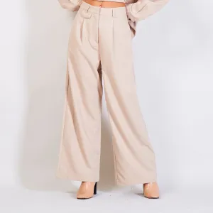 Wholesale high waist straight leg pants
