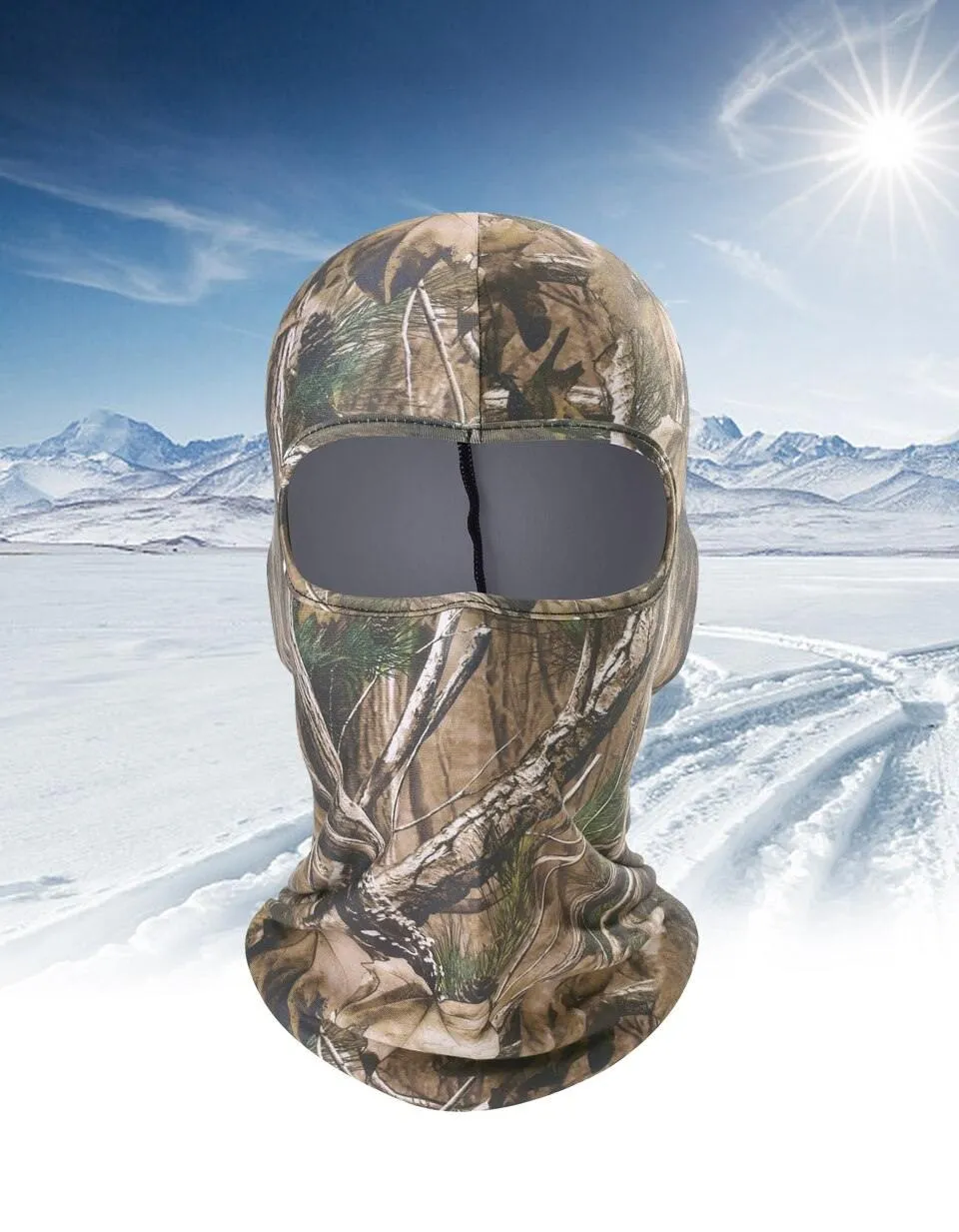 Windproof Camouflage Full Face Mask Cover Warmer Cycling