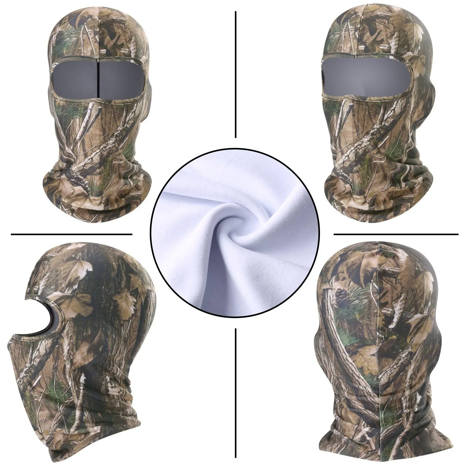 Windproof Camouflage Full Face Mask Cover Warmer Cycling