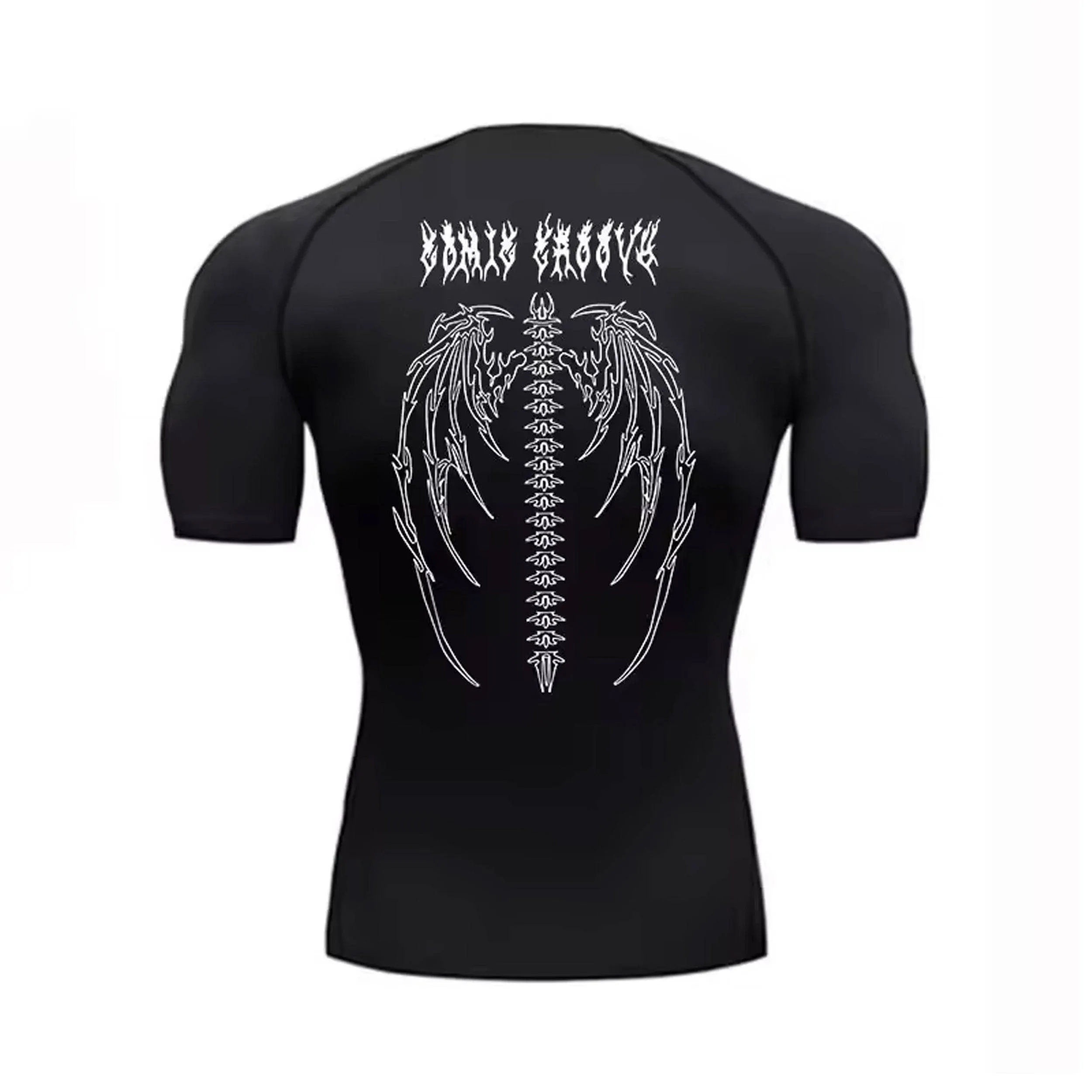 Wingsblade Black Compression Shirt