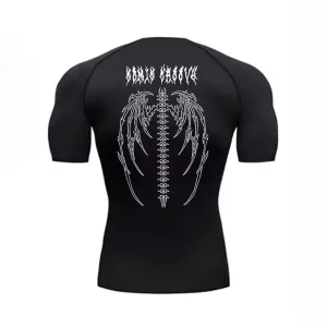 Wingsblade Black Compression Shirt