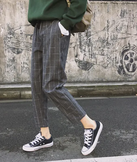Women's Autumn Loose Casual High Waist Pants