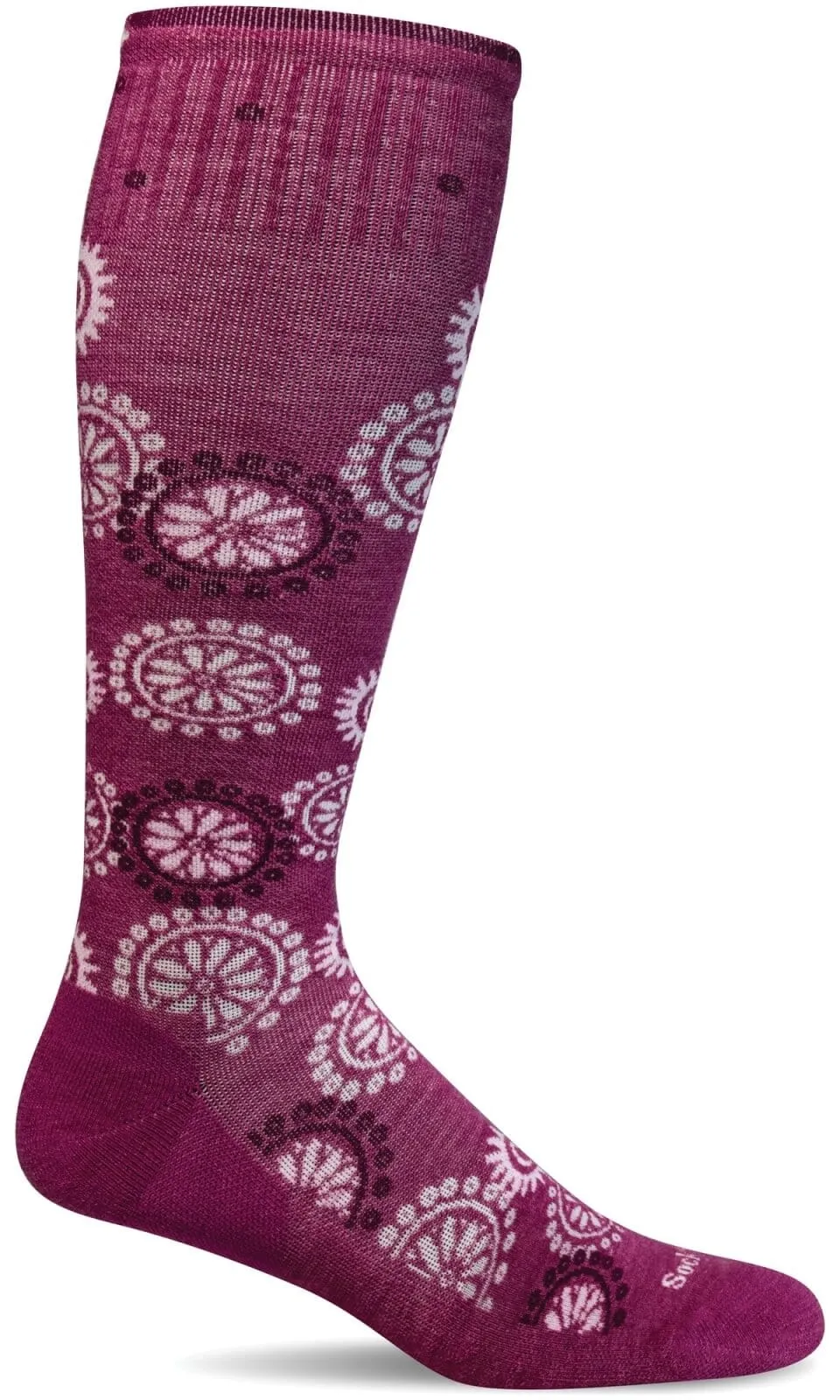 Women's Block Print | Moderate Graduated Compression Socks