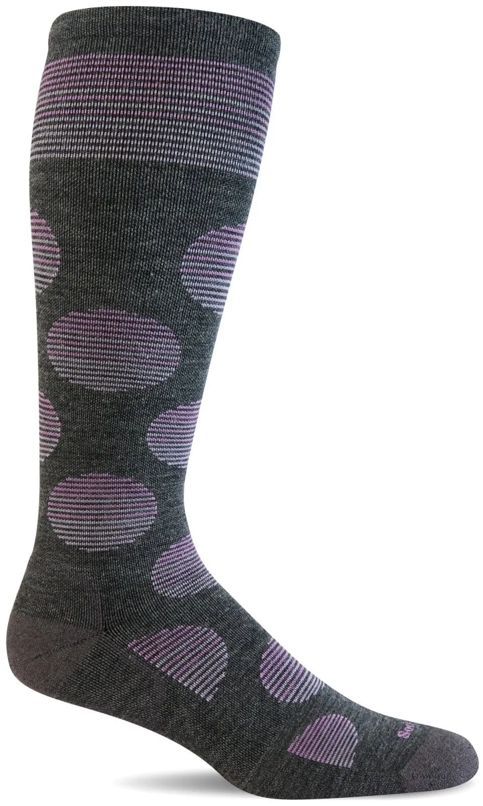 Women's Featherweight Dot | Moderate Graduated Compression Socks