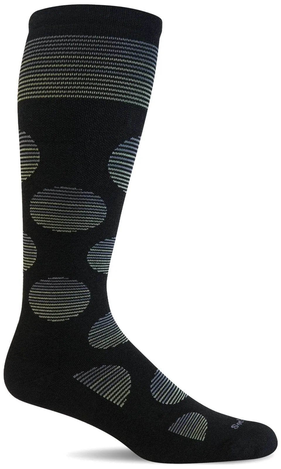 Women's Featherweight Dot | Moderate Graduated Compression Socks