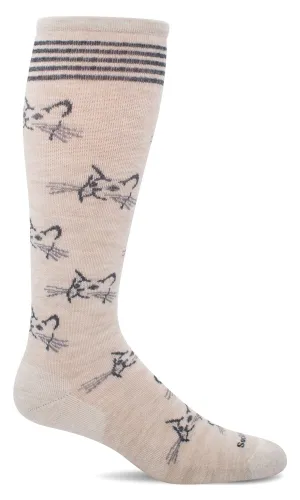 Women's Feline Fancy | Moderate Graduated Compression Socks