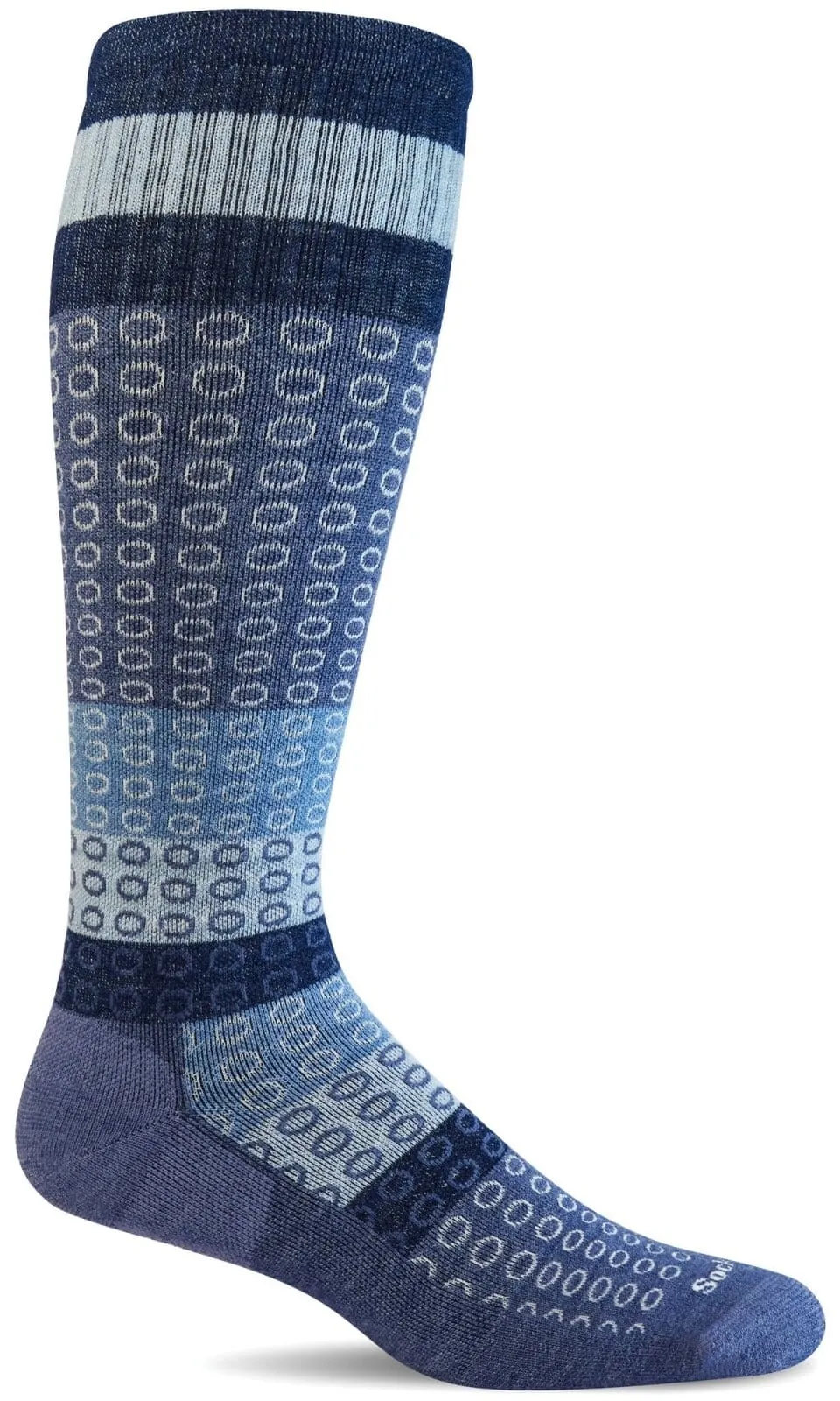 Women's Full Circle | Moderate Graduated Compression Socks | Wide Calf Fit
