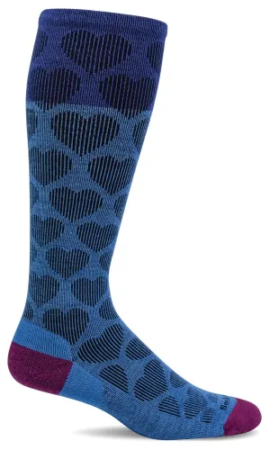 Women's Heart Throb | Moderate Graduated Compression Socks