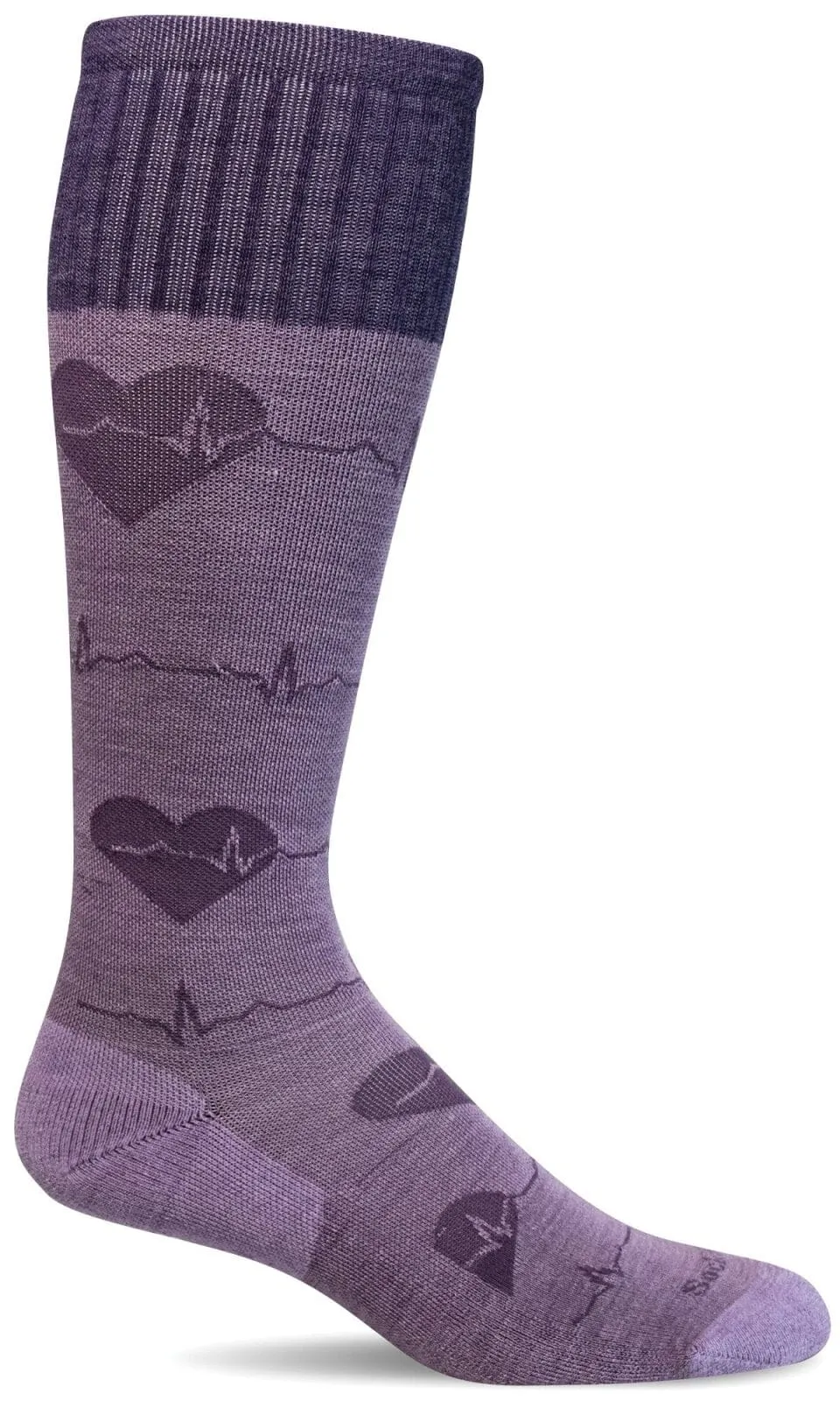 Women's Heartbeat | Moderate Graduated Compression Socks