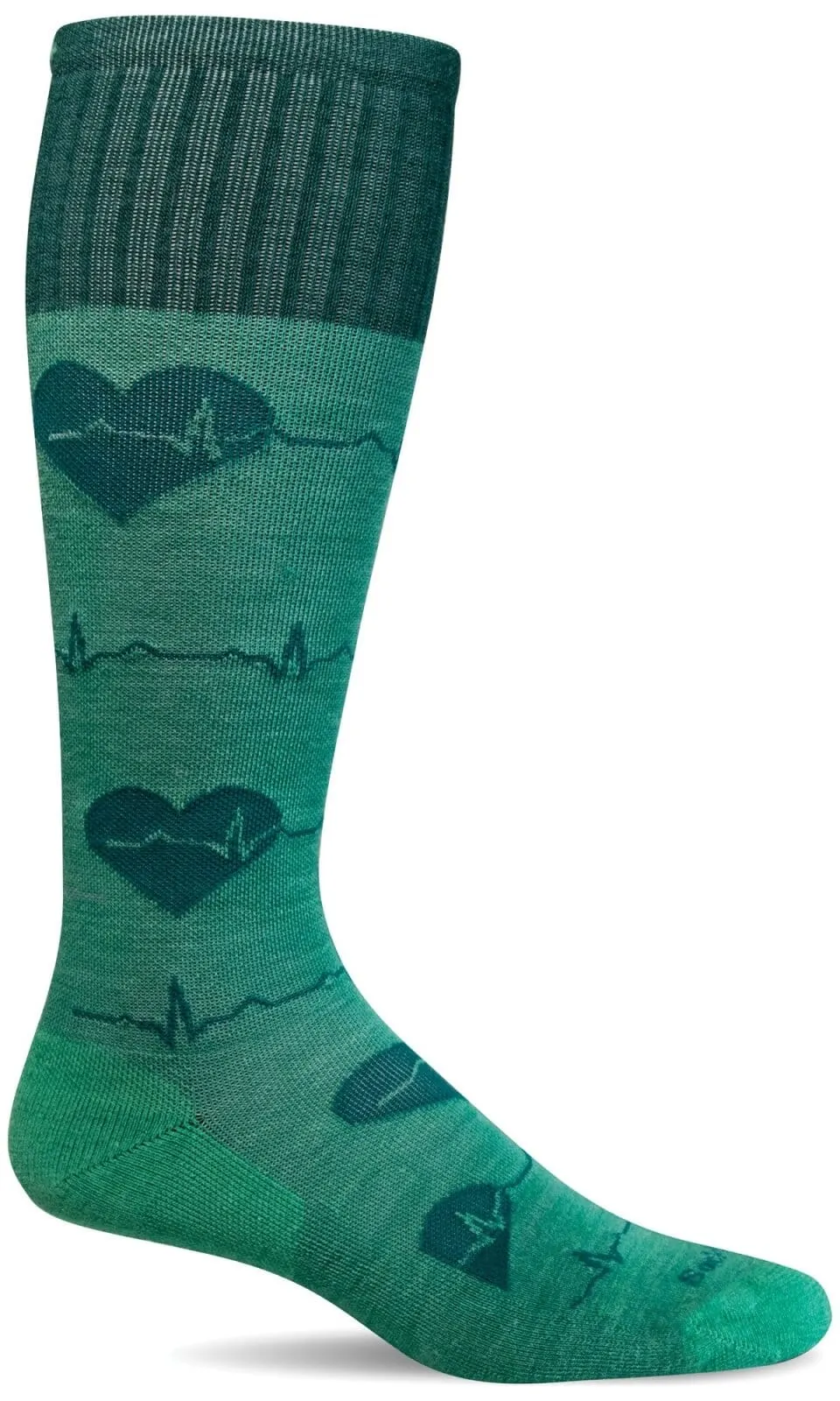 Women's Heartbeat | Moderate Graduated Compression Socks
