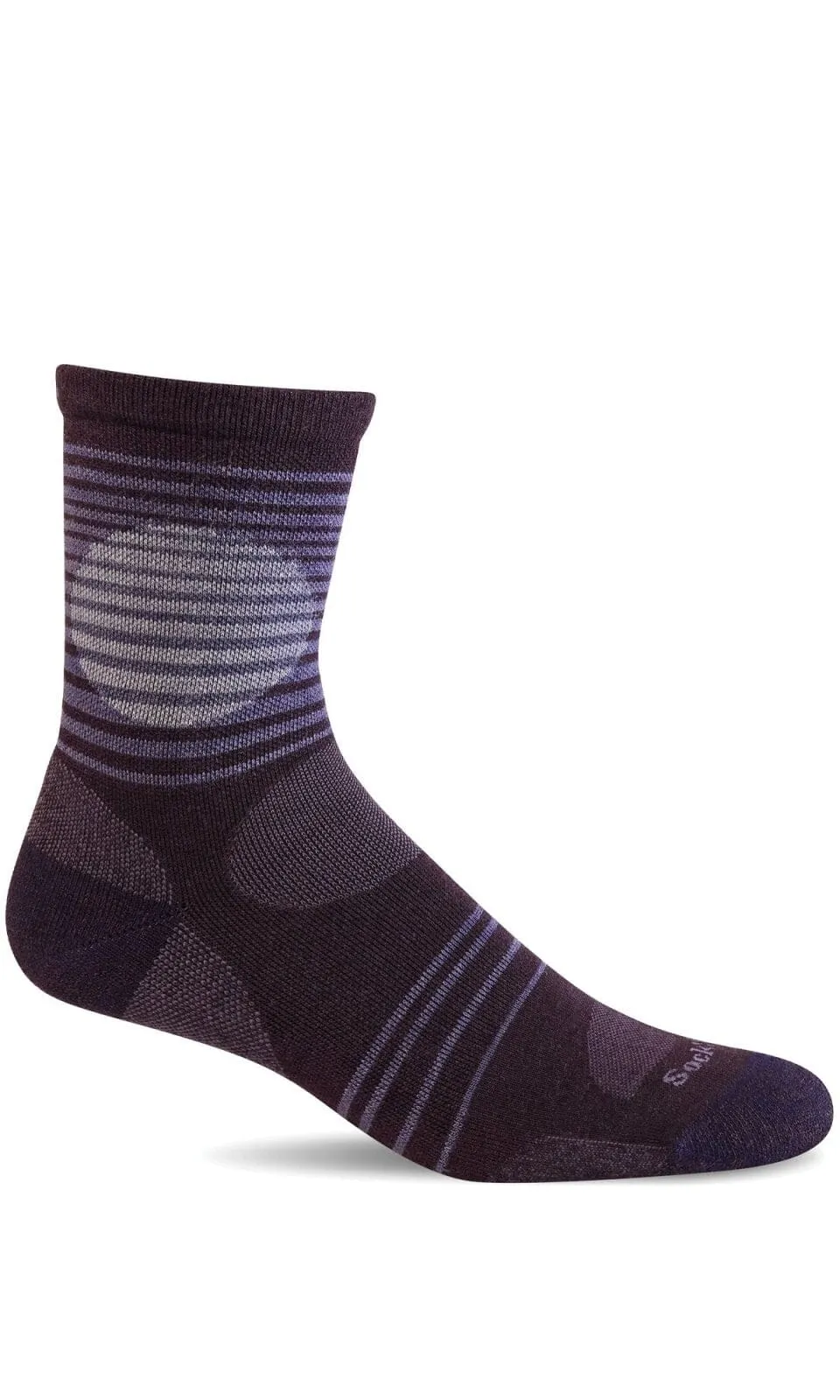 Women's Horizon Crew | Moderate Graduated Compression Socks