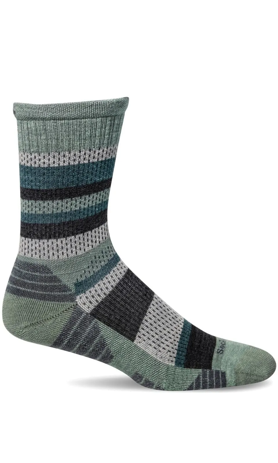 Women's Journey Crew | Moderate Graduated Compression Socks