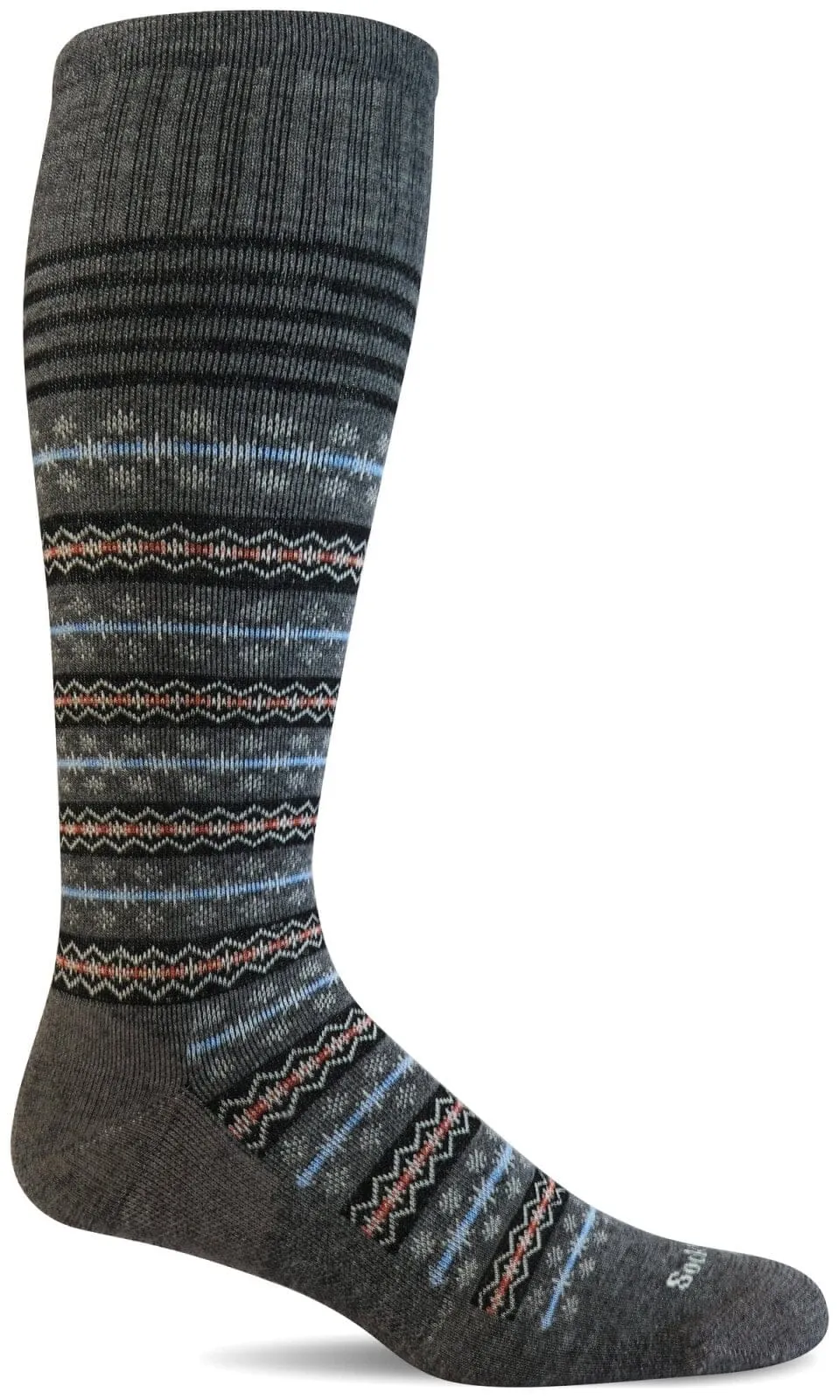 Women's Mini Fairisle | Moderate Graduated Compression Socks