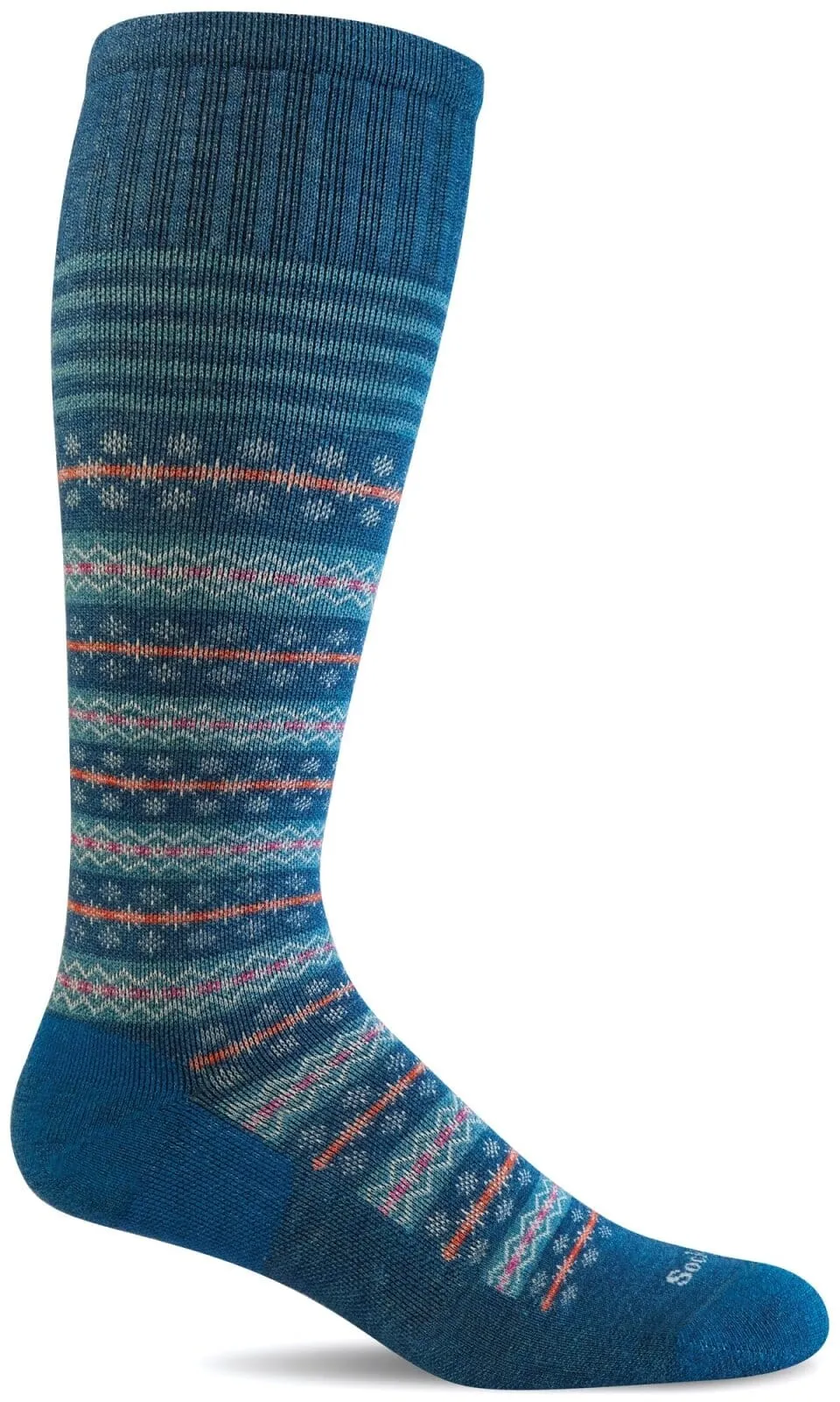 Women's Mini Fairisle | Moderate Graduated Compression Socks